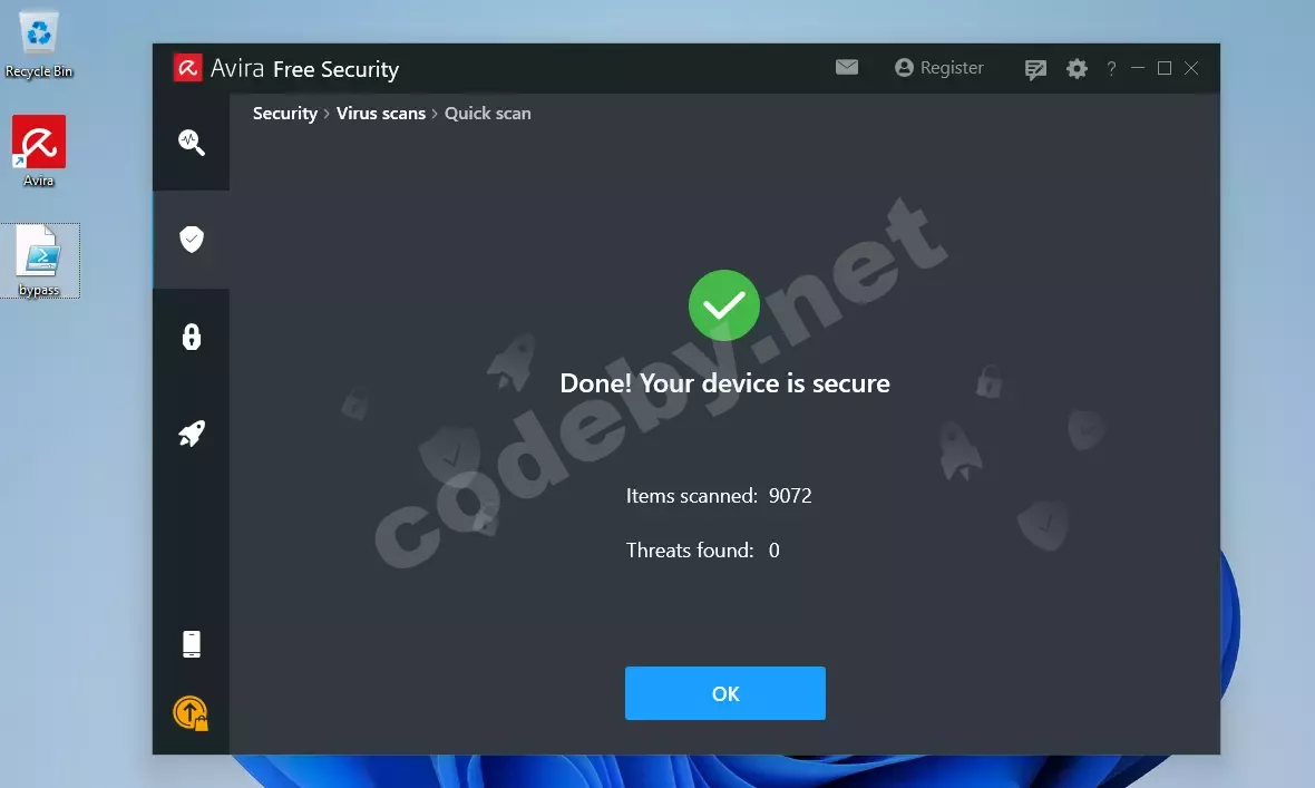 PowerShell bypass скрипт не был детектирован как вредоносный