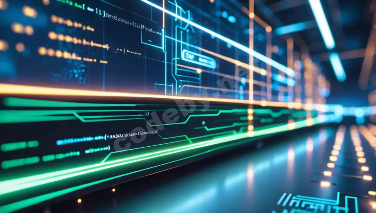 Командная строка с неоновым кодом, символизирующая быструю автоматизацию и оптимизацию работы пентестера в терминале.