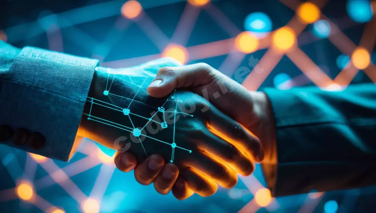 Концептуальная обложка статьи о социальной инженерии, показывающая угрозы и защиту информации в организациях.