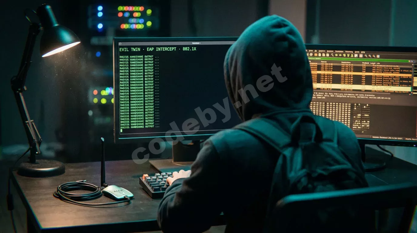 Пентест корпоративного Wi-Fi: Evil Twin атака на WPA2-Enterprise с перехватом EAP-хэндшейка