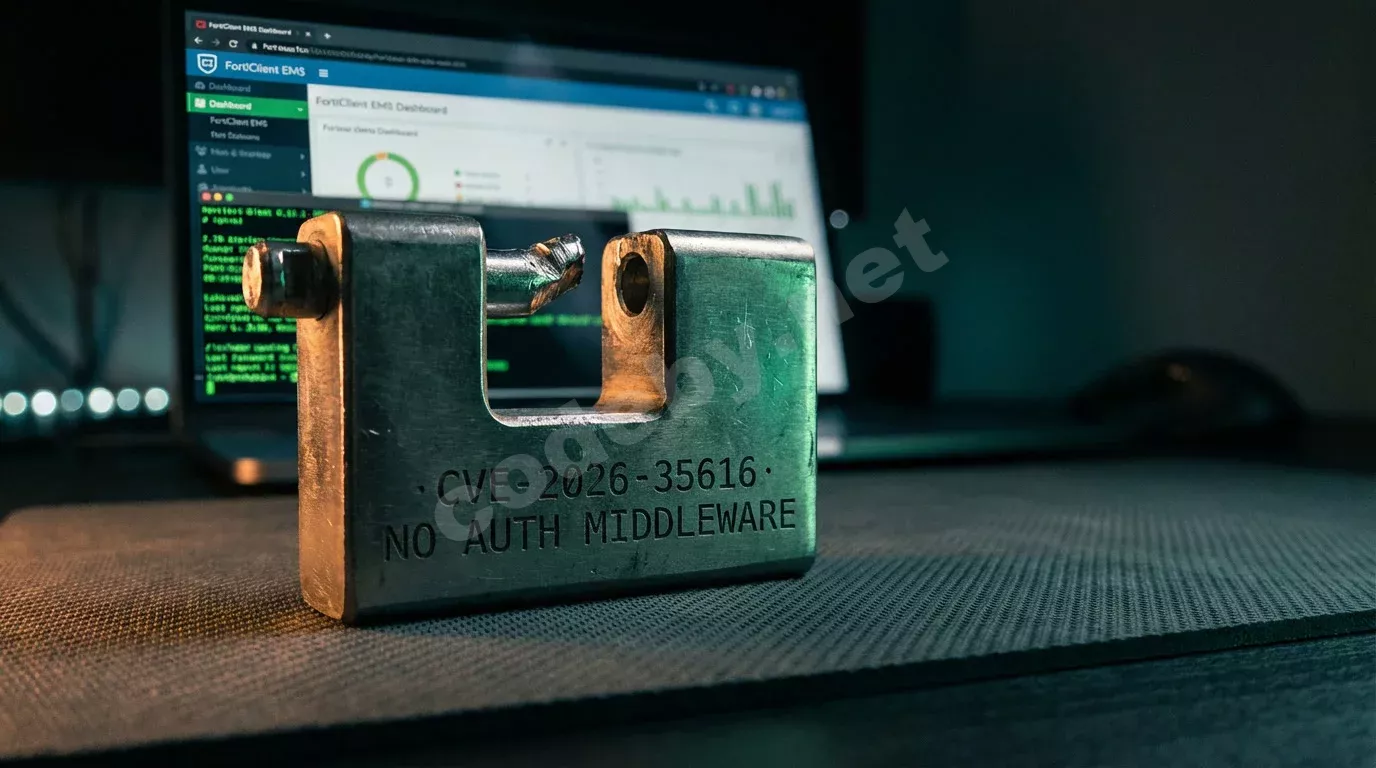 Открытый стальной замок лежит на тёмном антистатическом коврике рядом с зелёным сетевым кабелем. Тёплый свет лампы освещает гравировку на корпусе замка, тени насыщены глубоким углём.