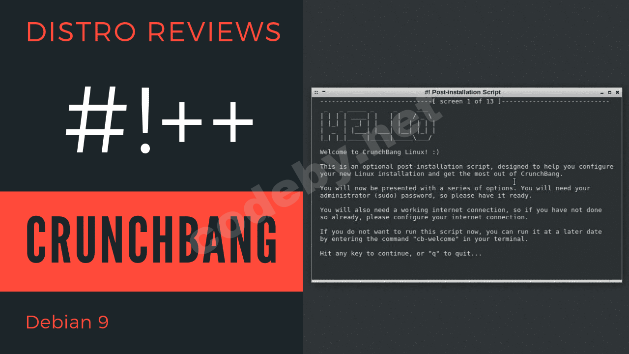 CrunchBangPlusPlus – #! – Установка & обзор.png