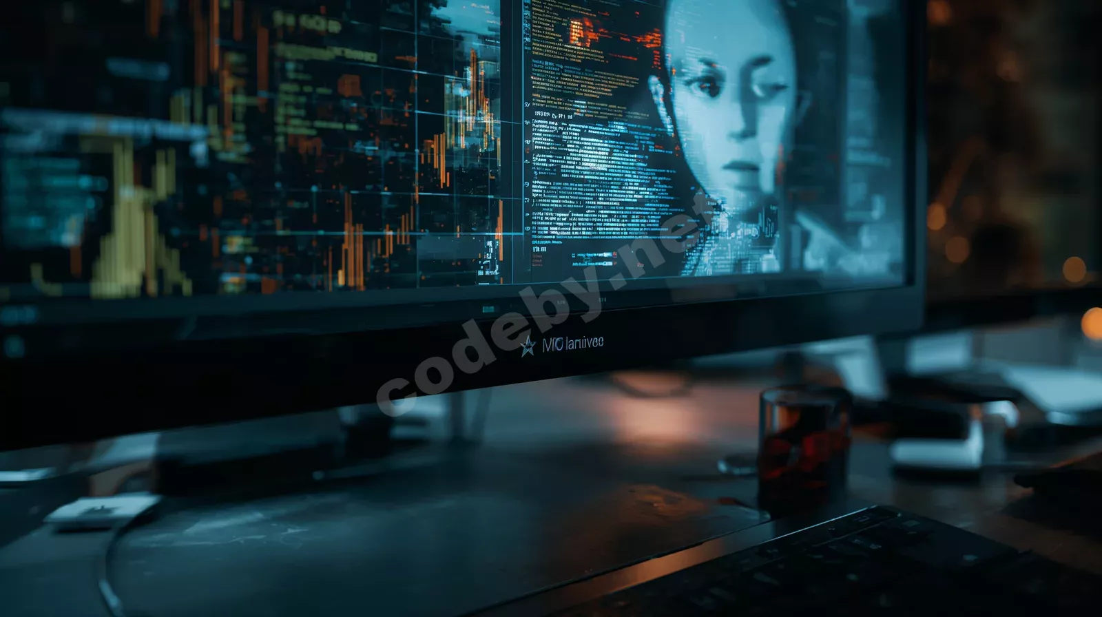 Визуализация стеганографической атаки обходящей цифровую защиту через скрытые каналы данных