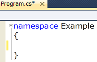 namespace
