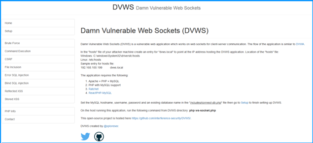 DVWS - проклятые уязвимые веб-сокеты